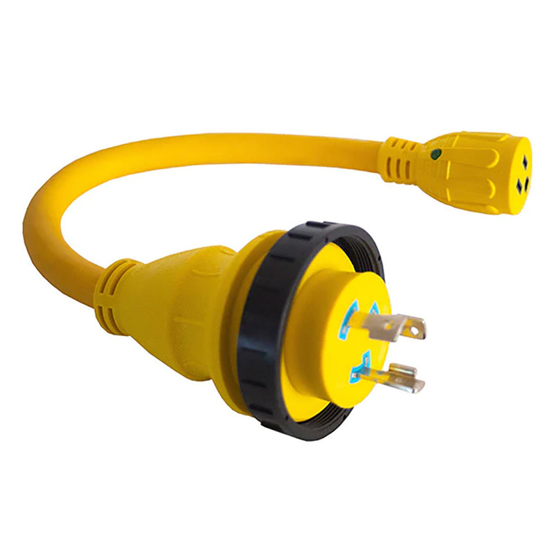 Load image into Gallery viewer, Xtreme Heaters Marine Shore Power Adapter Pigtail L5-30P Male to 5-15R Female [XTRAD-013]
