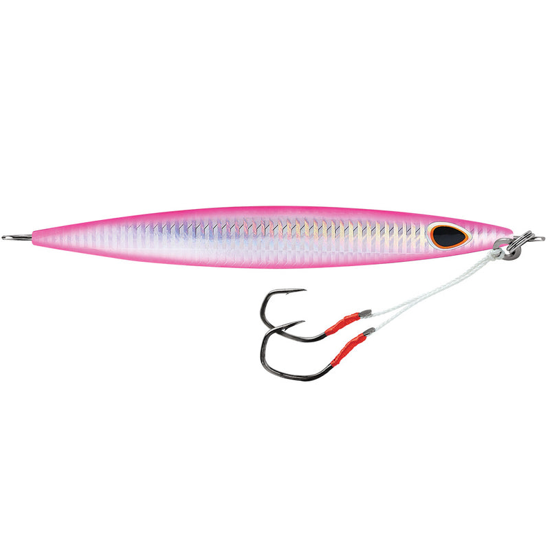 Load image into Gallery viewer, Williamson Kensaki 280 Jig - 7.25&quot; - 9-7/8oz - Silver Pink Zebra [KSJ280SPZ]
