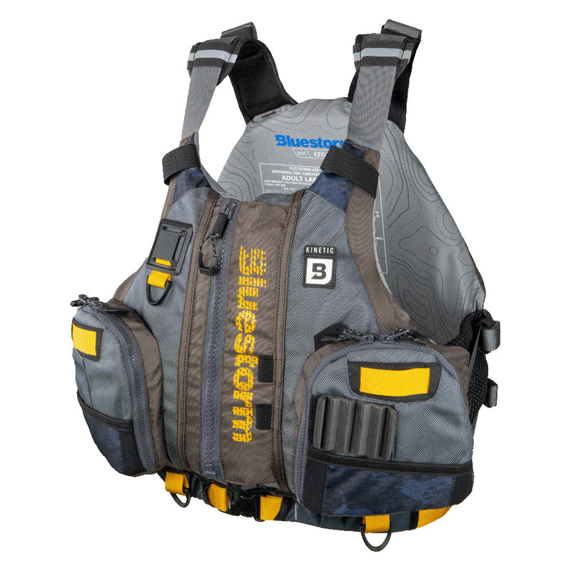 Load image into Gallery viewer, Bluestorm Kinetic Kayak Fishing Vest - Legendary Taupe - S/M [BS-409-TPE-S/M]
