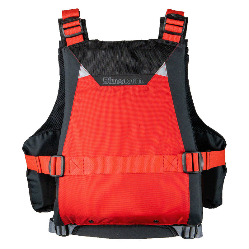 Load image into Gallery viewer, Bluestorm Motive Kayak Fishing Vest - Nitro Red - S/M [BS-248-RDD-S/M]
