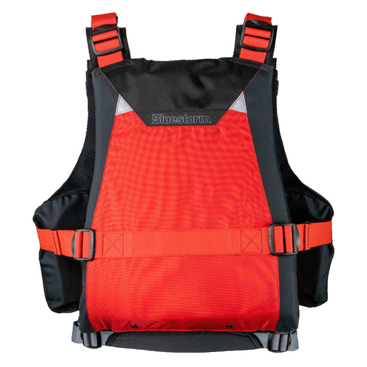 Bluestorm Motive Kayak Fishing Vest - Nitro Red - 2XL/3XL [BS-248-RDD-2/3XL]