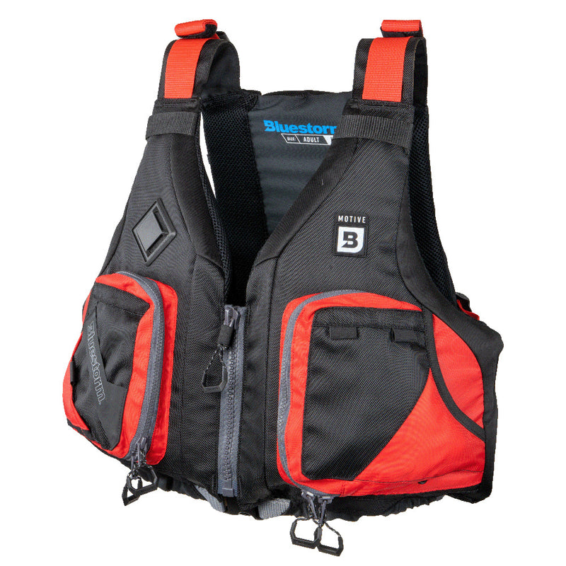 Load image into Gallery viewer, Bluestorm Motive Kayak Fishing Vest - Nitro Red - 2XL/3XL [BS-248-RDD-2/3XL]
