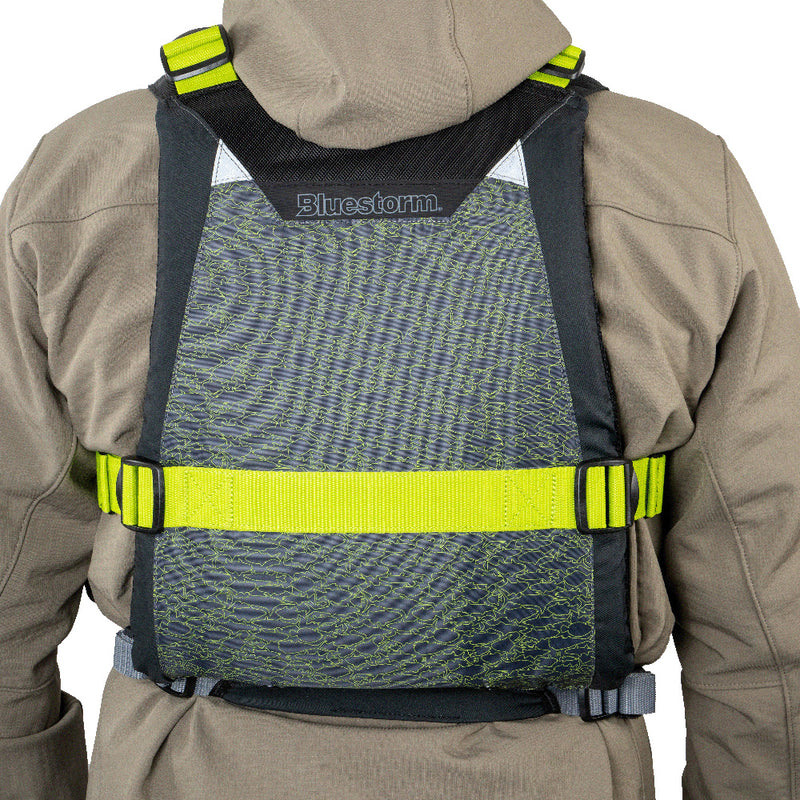 Load image into Gallery viewer, Bluestorm Motive Kayak Fishing Vest - Hi-Vis - L/XL [BS-248-HVS-L/XL]
