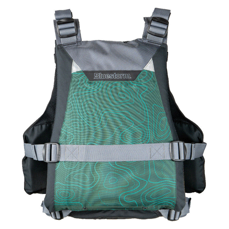 Load image into Gallery viewer, Bluestorm Motive Kayak Fishing Vest - Hunter Green - S/M [BS-248-HNT-S/M]
