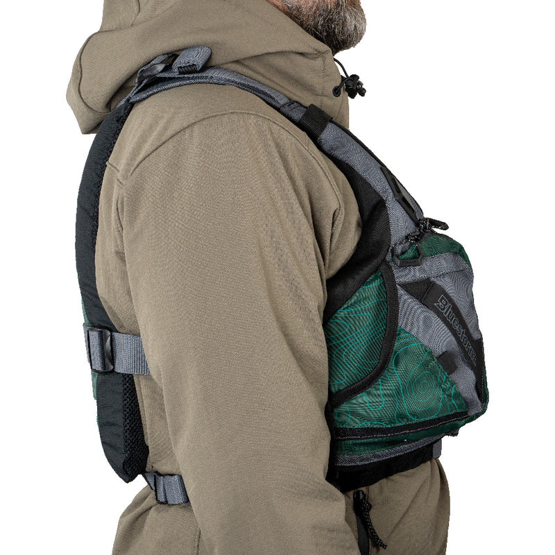 Load image into Gallery viewer, Bluestorm Motive Kayak Fishing Vest - Hunter Green - S/M [BS-248-HNT-S/M]
