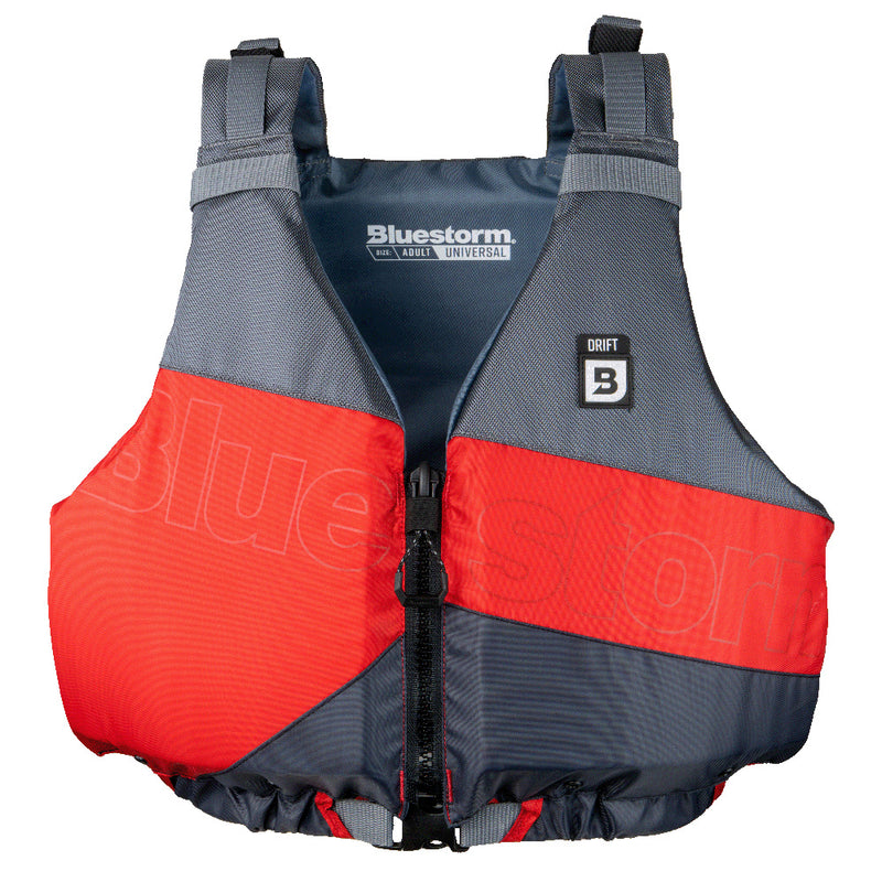 Load image into Gallery viewer, Bluestorm Drift Adult Universal Paddling Vest - Nitro Red [BS-247-RED-U]
