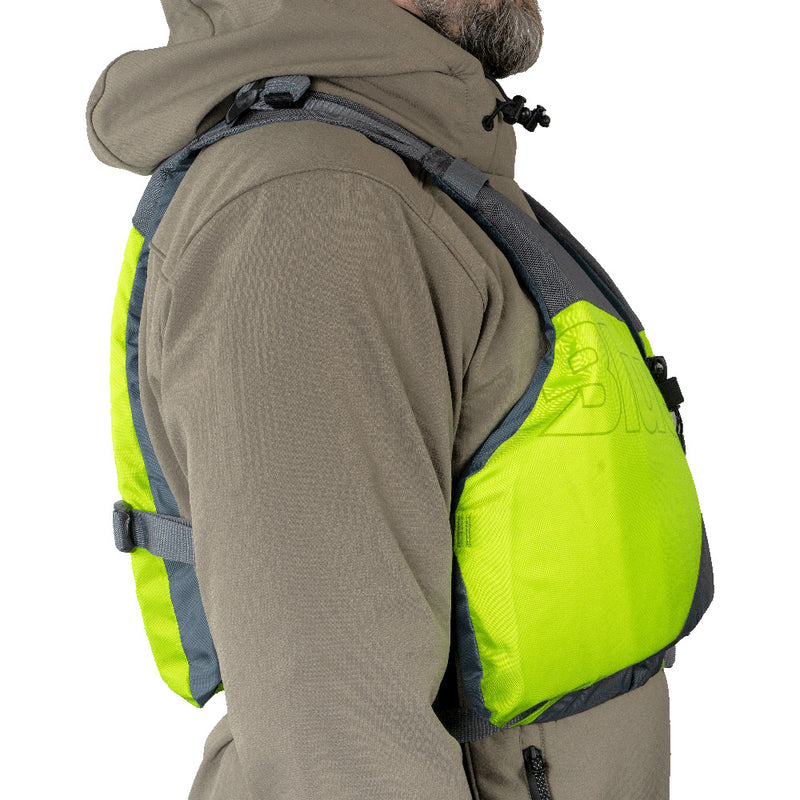 Load image into Gallery viewer, Bluestorm Drift Adult Universal Paddling Vest - Hi-Vis [BS-247-HVS-U]
