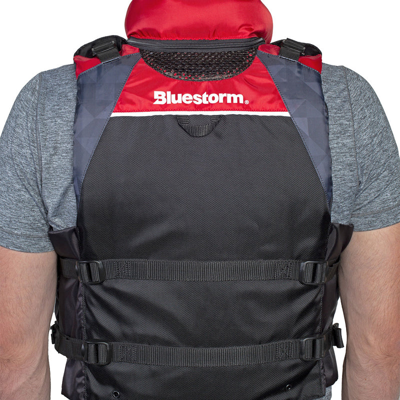 Load image into Gallery viewer, Bluestorm Classic Adult Fishing Life Jacket - Nitro Red - L/XL [BS-70B-RED-L/XL]
