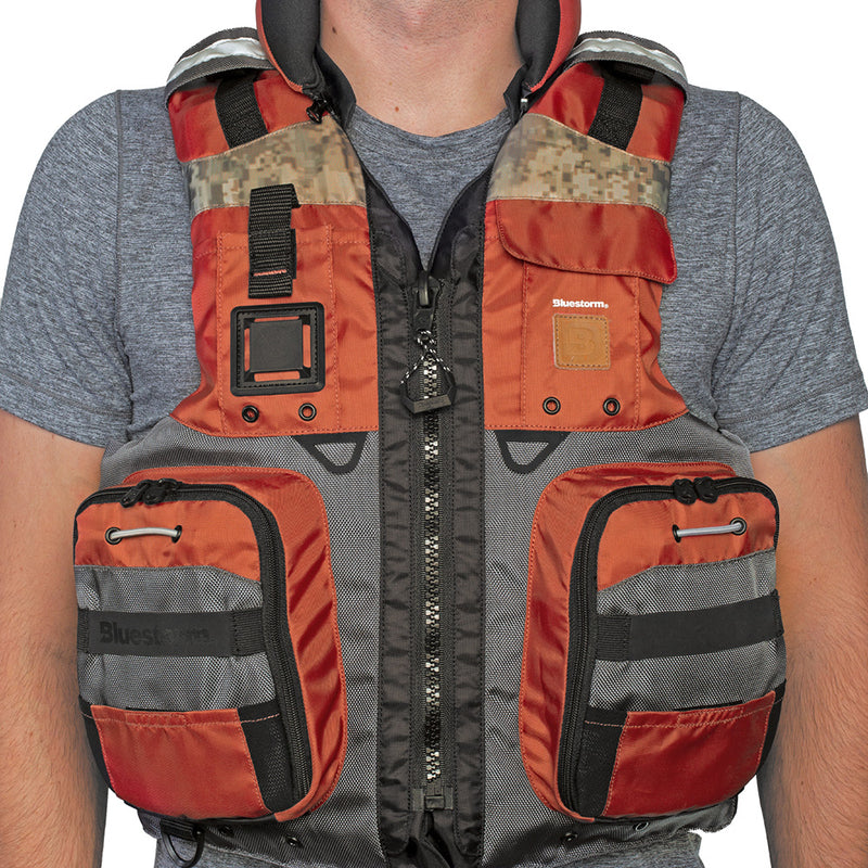 Load image into Gallery viewer, Bluestorm Classic Adult Fishing Life Jacket - Legendary Copper - S/M [BS-70B-CPR-S/M]
