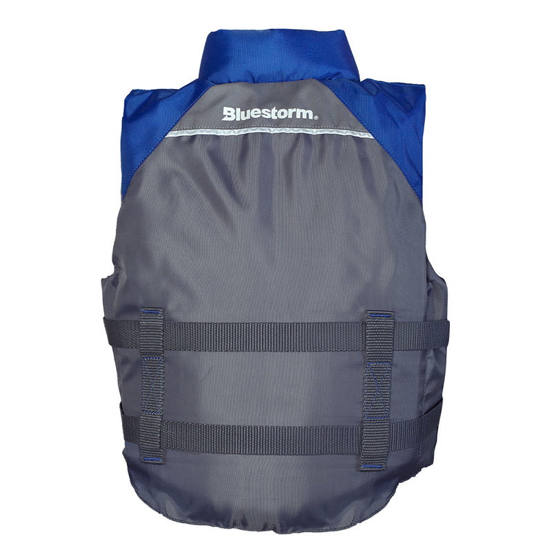 Load image into Gallery viewer, Bluestorm Classic Youth Fishing Life Jacket - Deep Blue [BS-365-NAV-Y]
