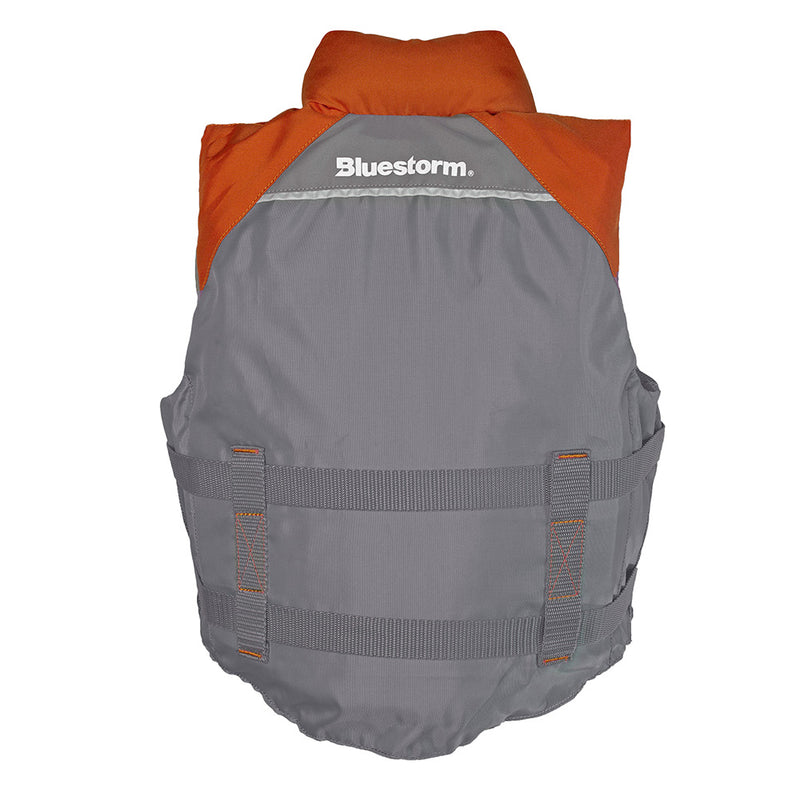 Load image into Gallery viewer, Bluestorm Classic Youth Fishing Life Jacket - Optic Orange [BS-365-ORG-Y]
