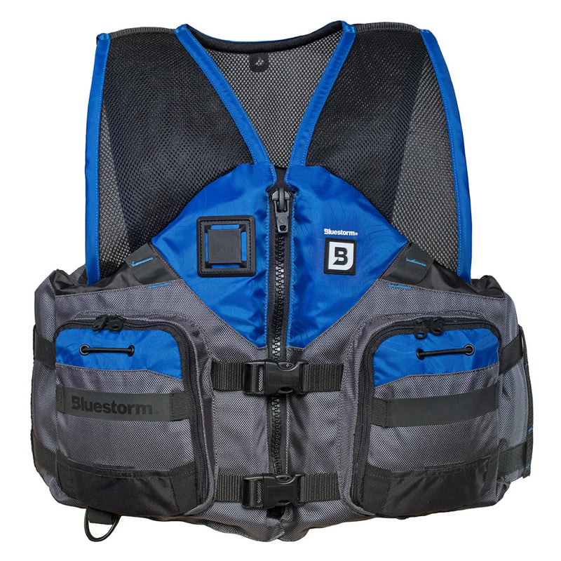 Load image into Gallery viewer, Bluestorm Sportsman Adult Mesh Fishing Life Jacket - Deep Blue - S/M [BS-105-BLU-S/M]
