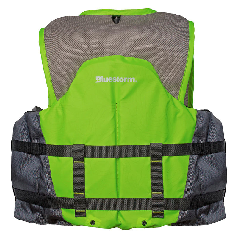 Load image into Gallery viewer, Bluestorm Sportsman Adult Mesh Fishing Life Jacket - Hi-Vis - L/XL [BS-105-HVS-L/XL]
