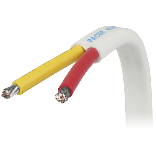 Pacer 6/2 AWG Safety Duplex Cable - Red/Yellow - Sold By The Foot [W6/2RYW-FT]