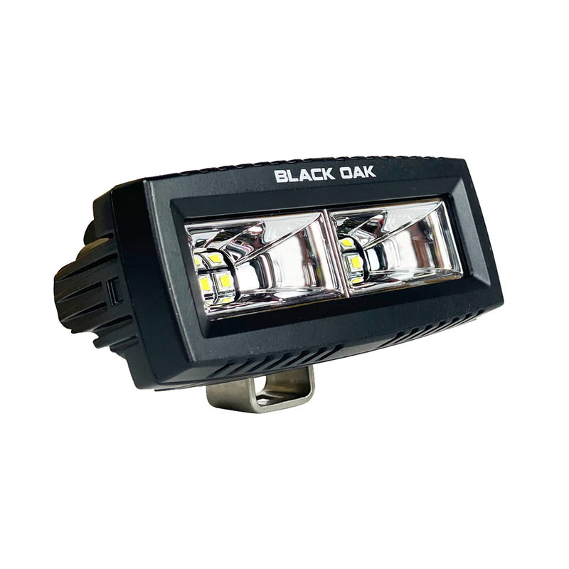 Load image into Gallery viewer, Black Oak 4&quot; Marine Spreader Light Flood Scene LED Pro Series 3.0 - Black [4BMS-S]
