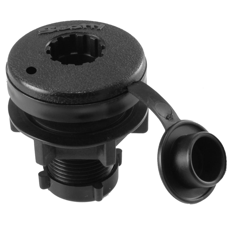 Load image into Gallery viewer, Scotty Compact Threaded Round Deck Mount [444-BK]
