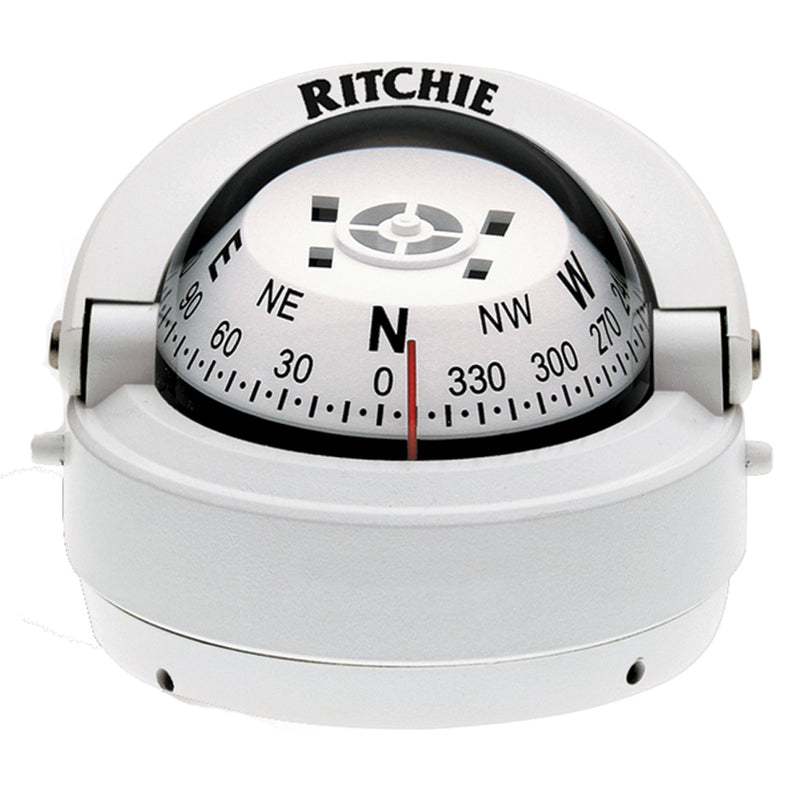 Load image into Gallery viewer, Ritchie S-53W Explorer Compass - Surface Mount - White [S-53W]
