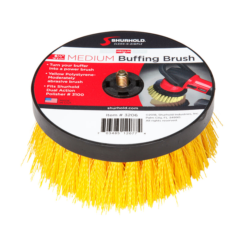 Load image into Gallery viewer, Shurhold 6-1/2&quot; Medium Brush f/Dual Action Polisher [3206]
