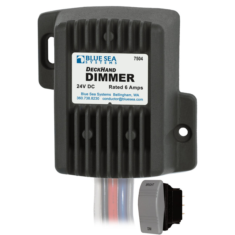 Load image into Gallery viewer, Blue Sea 7504 DeckHand Dimmer - 6 Amp/24V [7504]
