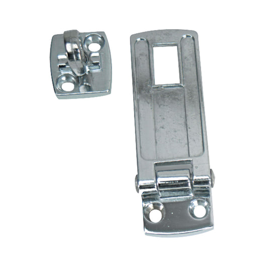 Whitecap Swivel Safety Hasp - CP/Zamac - 1-1/8