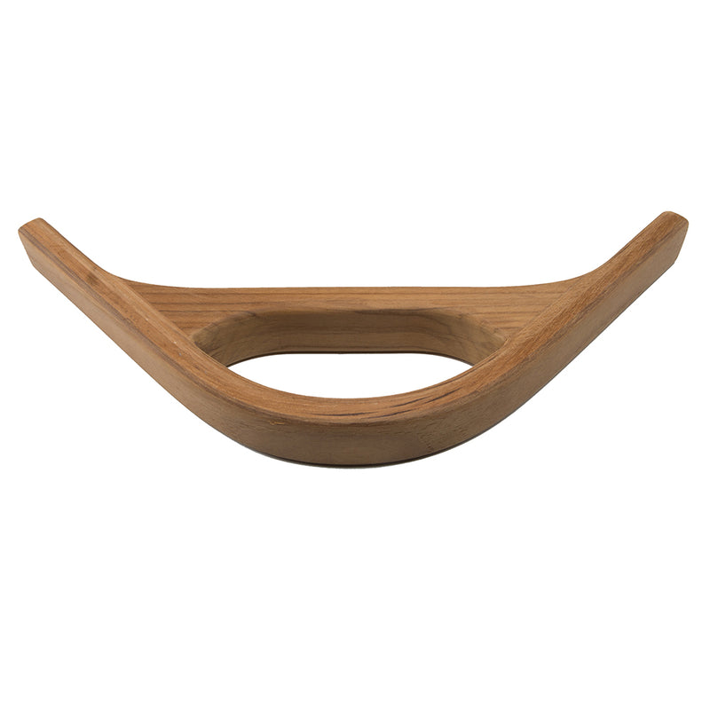Load image into Gallery viewer, Whitecap Teak Track Corner w/Hand Hold Molding - 3/4&quot; [60805]
