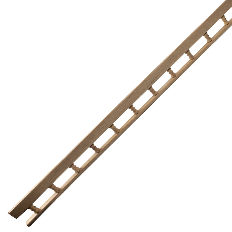 Load image into Gallery viewer, Whitecap Teak L-Type Pin Rail - 5&#39; [60703]
