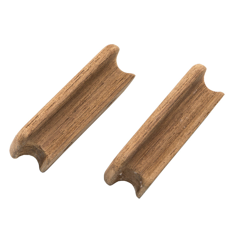 Load image into Gallery viewer, Whitecap Teak Rectangular Drawer Knob - 2-3/4&quot;L - 2 Pack [60131-A]
