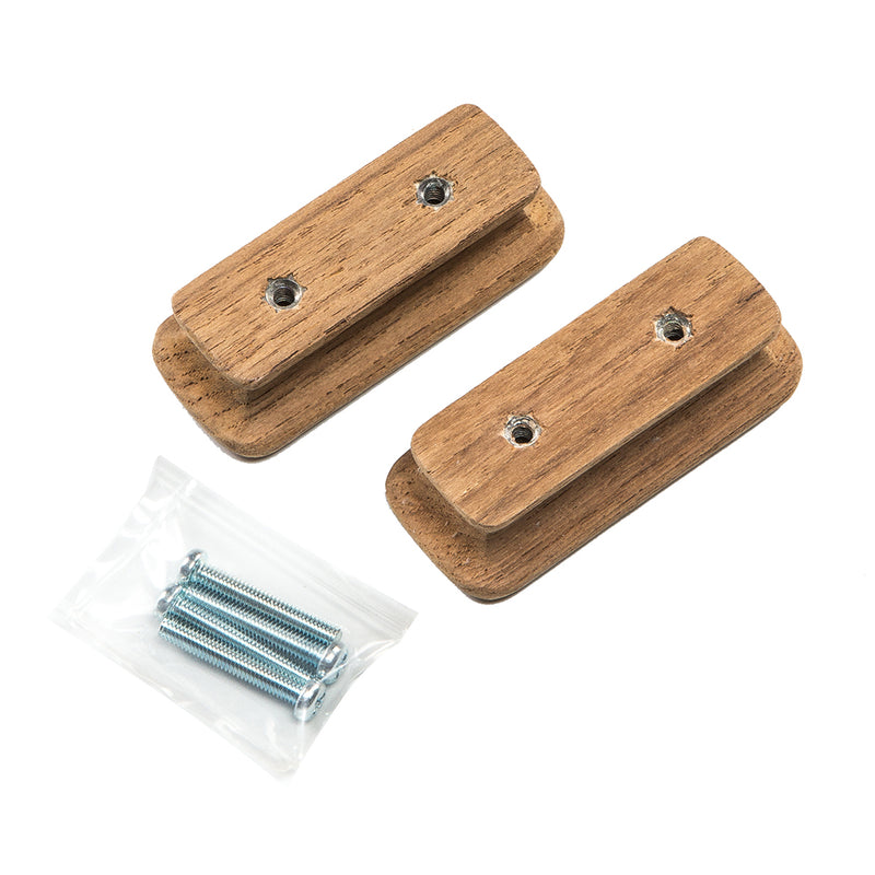 Load image into Gallery viewer, Whitecap Teak Rectangular Drawer Knob - 2-3/4&quot;L - 2 Pack [60131-A]
