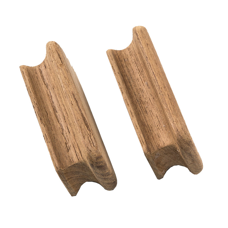 Load image into Gallery viewer, Whitecap Teak Rectangular Drawer Knob - 2-3/4&quot;L - 2 Pack [60131-A]
