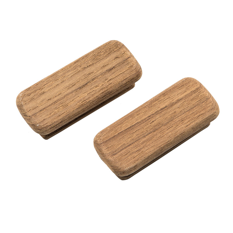 Load image into Gallery viewer, Whitecap Teak Rectangular Drawer Knob - 2-3/4&quot;L - 2 Pack [60131-A]
