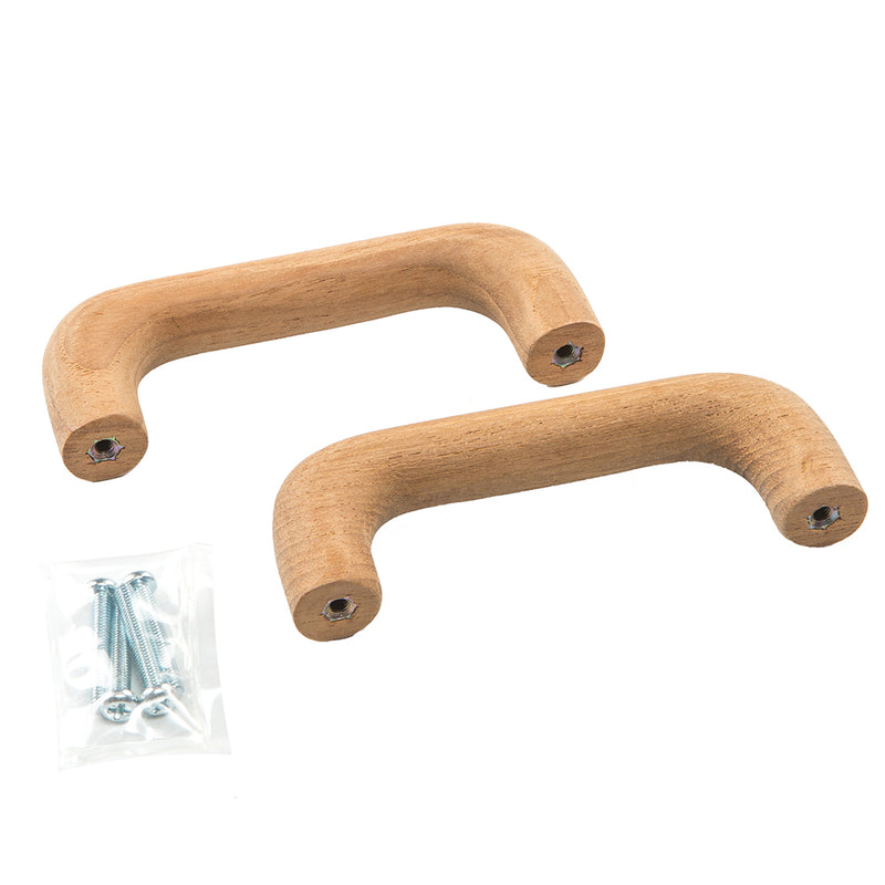 Load image into Gallery viewer, Whitecap Teak Handle Drawer Pull - 3-5/8&quot; - 2 Pack [60137-A]
