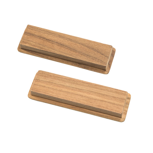 Whitecap Teak Large Rectangular Drawer Pull - 4-1/2