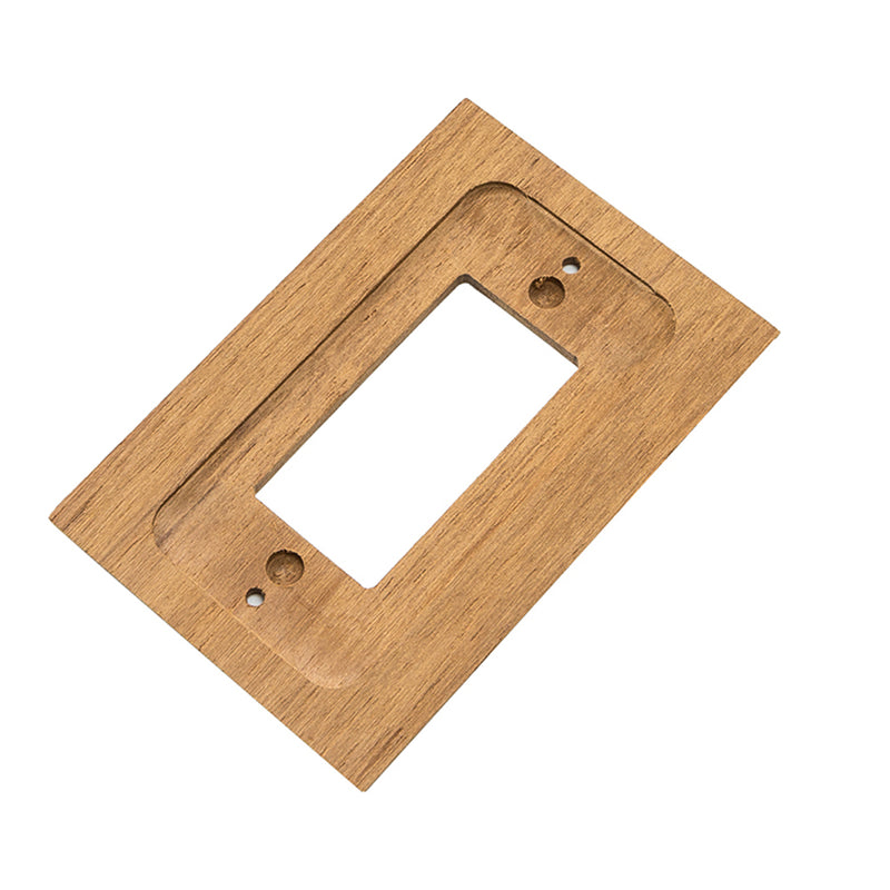 Load image into Gallery viewer, Whitecap Teak Ground Fault Outlet Cover/Receptacle Plate [60171]

