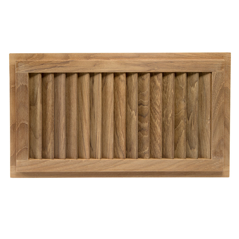 Load image into Gallery viewer, Whitecap Teak Louvered Insert - 16&quot; x 9-1/8&quot; x 3/4&quot; [60710]
