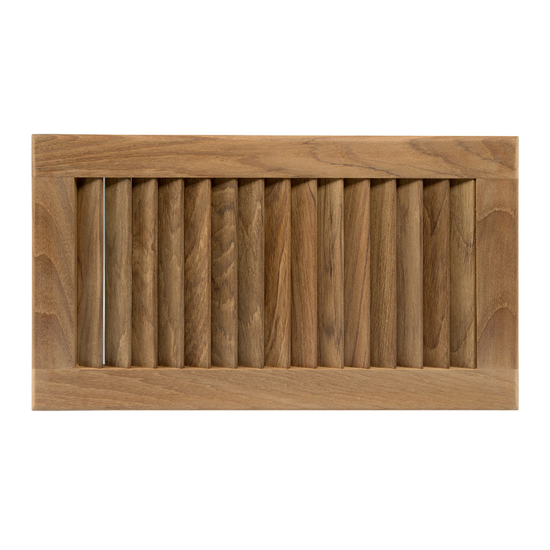 Load image into Gallery viewer, Whitecap Teak Louvered Insert - 16&quot; x 9-1/8&quot; x 3/4&quot; [60710]
