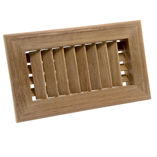 Whitecap Teak Air Conditioning Vent - 9-3/4