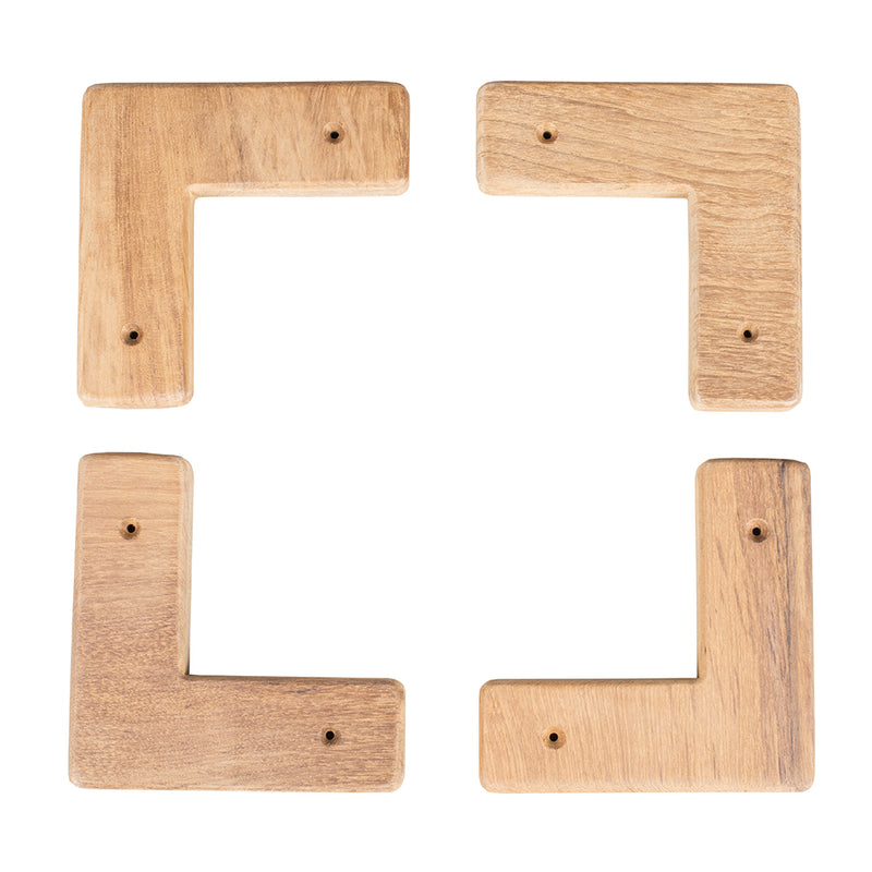 Load image into Gallery viewer, Whitecap Teak Cooler/Box Chocks - 4 Pack [60329]
