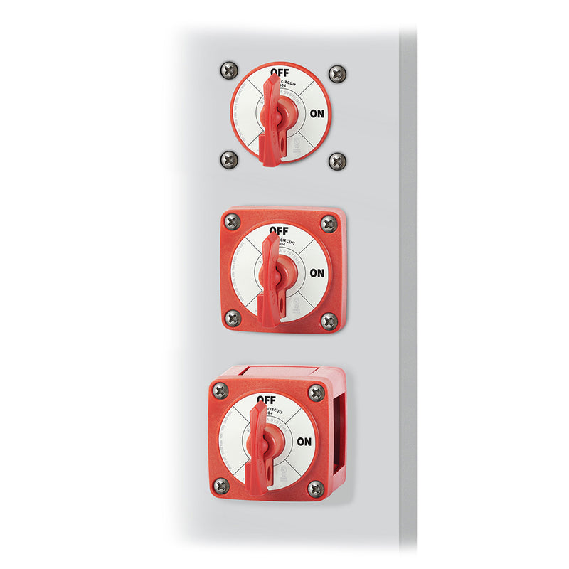 Load image into Gallery viewer, Blue Sea 6004 Single Circuit ON-OFF w/Locking Key - Red [6004]
