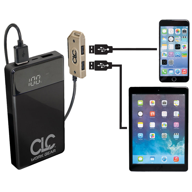 Load image into Gallery viewer, CLC ECP135 E-Charge USB Charging Tool Backpack [ECP135]
