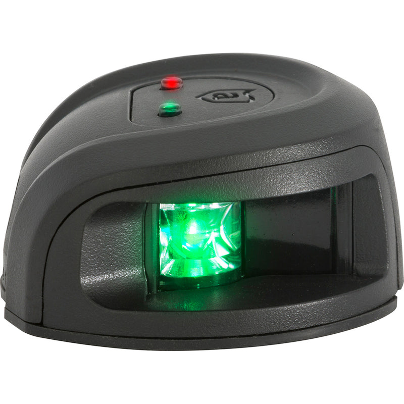 Load image into Gallery viewer, Attwood LightArmor Bow Mount Navigation Light - Composite Black - Bi-Color - 2NM [NV2002PB-7]
