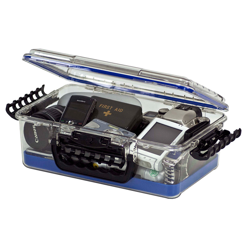 Load image into Gallery viewer, Plano Guide Series Waterproof Case 3700 - Blue/Clear [147000]
