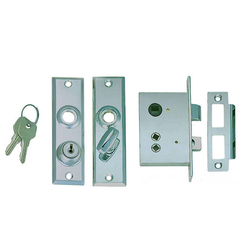 Load image into Gallery viewer, Perko Mortise Lock Set w/Bolt [0927DP0CHR]
