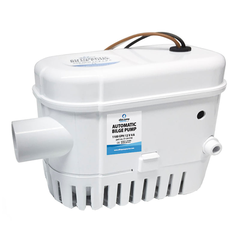 Load image into Gallery viewer, Albin Group Automatic Bilge Pump 1100 GPH - 24V [01-04-019]
