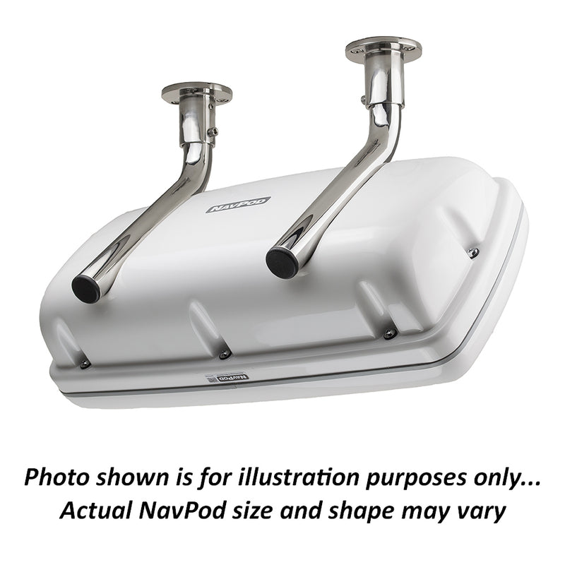 Load image into Gallery viewer, NavPod SystemPod Pre-Cut f/Raymarine AXIOM 9  1 Instrument (3.6 hole) f/9.5 Wide Guard (Pre-Cut f/Surface Mount Using Rear Mounting Brackets) [GP1040-16]
