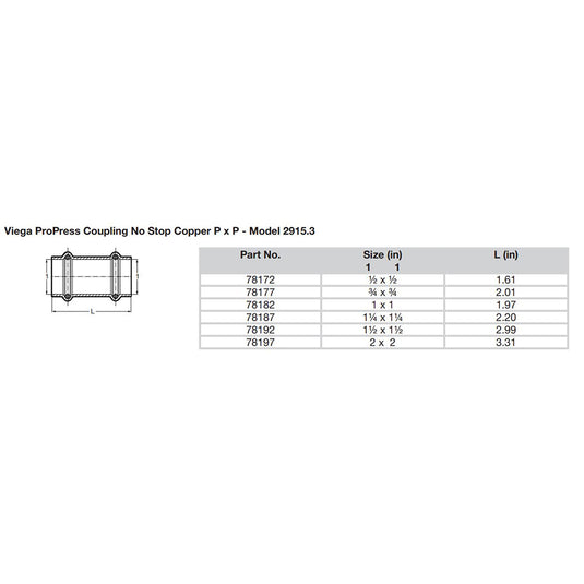 Viega ProPress 1-1/4