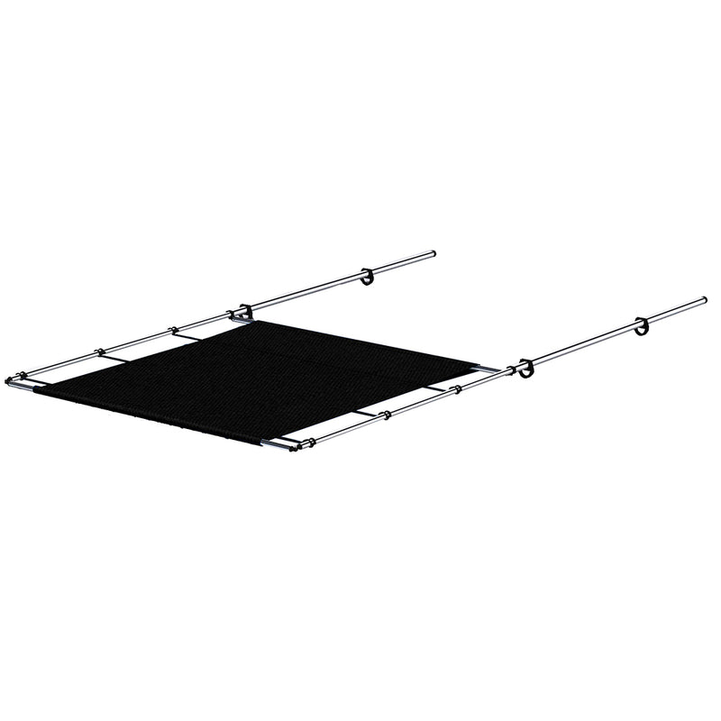 Load image into Gallery viewer, SureShade PTX Power Shade - 57&quot; Wide - Stainless Steel - Black [2021026400]
