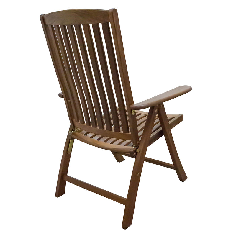 Load image into Gallery viewer, Whitecap Reclining Arm Chair - Teak [60071]
