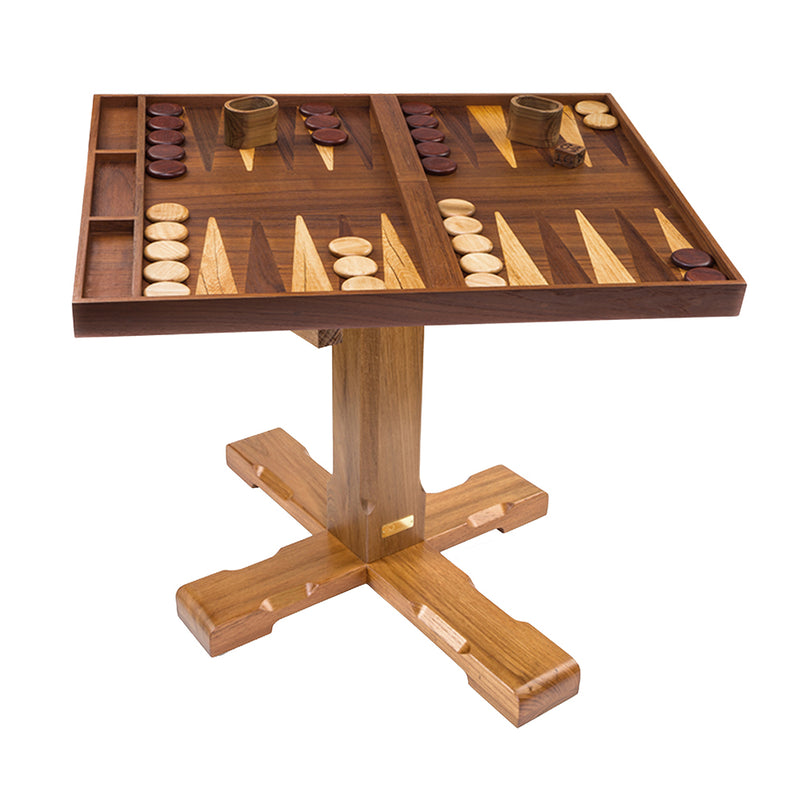 Load image into Gallery viewer, Whitecap Stand f/Game Board - Teak [60092]
