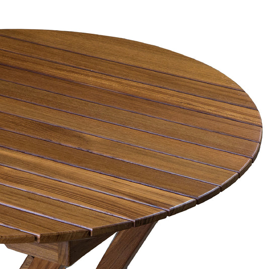 Whitecap Round Slat Table - Teak [63057]