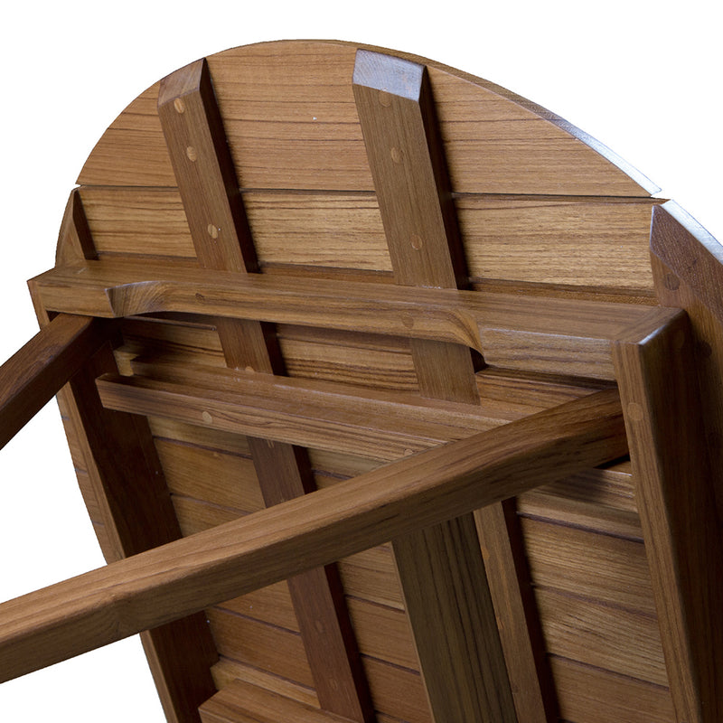 Load image into Gallery viewer, Whitecap Round Slat Table - Teak [63057]
